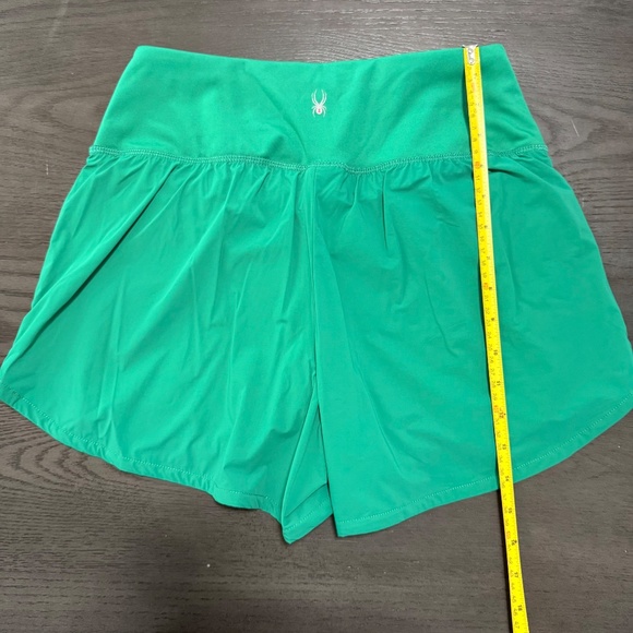 Spyder Active Women's Green Running Shorts Size S - Picture 2 of 6